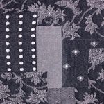 cj banks NWT Size 1X 16/18W Polka Dot Floral Patchwork Denim Zip Up Vest Jacket Photo 5