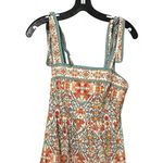 Shoshanna Faye Embroidered Cotton-blend Minidress In Apricot Multi Photo 3