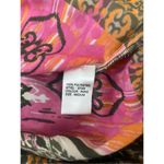 Elan  Pink and Orange Patterened‎ Kimono Sleeve Romper Photo 3