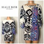 Hale Bob New. silk print mini dress. Normally $228 Photo 1