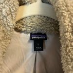 Patagonia Vest El Cap Khaki Women's Los Gatos Fleece Full Zip Vest Sz L EUC Photo 3