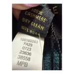 Charter Club Luxury 100% Cashmere Ribbed Scarf – Deep Alpine Green – NWT Photo 9