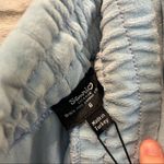 Hello Kitty NWT  Rhinestone Women’s UK 6 US 2 Baby Blue Velour Wide Leg Joggers Photo 11