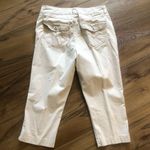 Bandolino blu Cream Beige Capri Pants Size 10 Photo 1