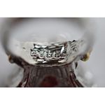 New EvBea Butterfly Rhinestone Glam Biker Goth Stainless Size 6 Ring Silver Photo 1
