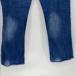 Truce Jeans  raw hem deconstructed semi flare leg Photo 6
