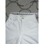 Madewell  The Curvy Perfect Vintage White Jeans, size 25, ND629 Photo 5