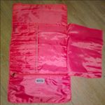 Soho London  New York geometric pattern makeup brush bag Photo 1