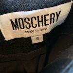 Black Moschery Vintage Wool Suit Blazer and Pencil Skirt Size 6 Photo 3