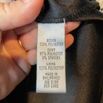 Vintage Polka Dot Belted Dress Mad Men Black White Polyester Size 14 Photo 7