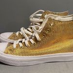  Women Converse Chuck Taylor All Star II Hi Gold/White Sneakers . Size 9 Photo 4