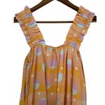 CROSBY by Mollie Burch  Otto Dress African Sunset $242 Orange Polka Dot Sherbet Photo 9