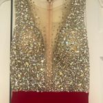 Blush Prom Red Prom Dress Photo 1