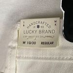 Lucky Brand NWT Lucky Brand Sweet Mid-Rise Straight White Jeans Sz 30 Photo 11