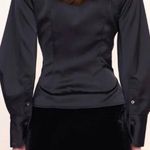 STAUD NWT  Black Long Sleeve Blouse Photo 1