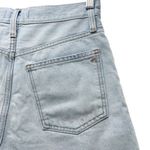 Madewell The Momjean Short in Fitzgerald Wash Light Wash Cutoff Women’s Size 24 Photo 6