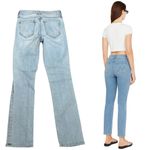 MOTHER THE RASCAL STRAIGHT JEANS IN WHEN IN ROME 25" EUC Blue Photo 4