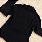 Black Denim Button Down Shirt Photo 4