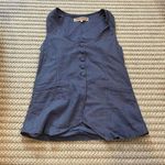 Free People  Millie Linen Vest Photo 2