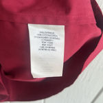 Alice + Olivia Jada Caped Dress in Bright Bordeaux Burgundy Size S Photo 9