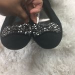 Stuart Weitzman  Suede Bow Embellished Ballet Flats Photo 1