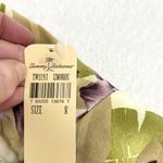 Tommy Bahama NWT  Silk Linen Blend Hawaiian Tropical Cropped Pants size 8 Photo 5