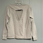 Alta Gracia  Gray Long Sleeve Athletic Shirt Maroon Dawgs Back Cutout Size XL Photo 1