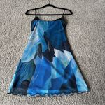 Princess Polly  Blue and Black Mini Dress Size 4 Photo 5
