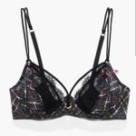 Fenty nwt bra still in bag 34a black multi colored plaid Size undefined Photo 0