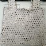 Gianni Bini White Smocked Tank Photo 3