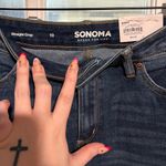 Sonoma ‎ Straight Leg Crop Jeans- Size 10 Photo 2