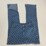 Emory park Plaid Super Stretch Jeans Blue Plaid Women Size Medium Tall (28"x33') Photo 1