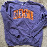 Clemson Sweatshirt Purple Size XL Photo 0