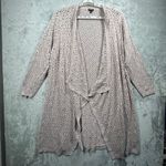 Torrid  Pointelle Drape Front Sweater Open Cardigan Size 4X Plus Duster Longline Photo 1