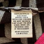 Eliza J  Dress Black Gray Pink Striped Pockets Knit Sweater Shift Dress Small Photo 8