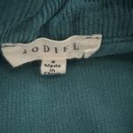 JODIFL  Women’s Corduroy Shacket Small Oversized  Raw Hem Jacket Tunic Photo 3