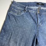 Torrid  Heart Polka Dotted Capris Denim Jean Size 24 Photo 3