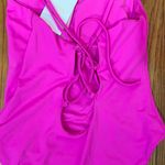 ANDIE  The Cabarete One Piece Swimsuit Neon Orchid Pink size Small NWT Photo 5