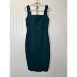 Lulus  Baby, You're The One Dark Green Sleeveless Bodycon Midi Dress Cocktail L Photo 2
