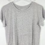 Madewell NWT  Triblend Ex-Boyfriend Tee T-Shirt Relaxed Fit Gray Size Small S NEW Photo 2