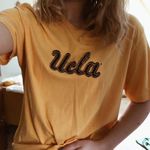 UCLA Vintage Oversized Tee Yellow Size M Photo 0