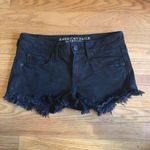 American Eagle Outfitters Black Denim Shorts Size 6 Photo 0