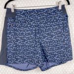 Athleta Black Brooklyn Printed High Rise Shorts Photo 0