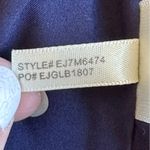 Eliza J  Sleeveless Pleated Crepe Jumpsuit in Navy Blue | 8 Photo 11