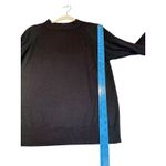 VTG DESIGNERS ORIGINALS Black Quarter Zip Mock Neck Sweater Women's Medium Photo 6