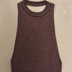 ZARA  Open Back Knit Top Pink Photo 2