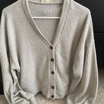 Gray Knit Sweater Photo 0