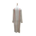 Nordstrom Lingerie Striped Long Shirt Gown Orange XL Coastal Quiet Luxury Beach Photo 12