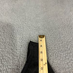 Rokoko Bodysuit Womens 24 Black Velvet Goth Witchy Festival Dark Glam Edgy Black Photo 2