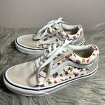 Vans Old Skool Poppy Floral Cream Skate Canvas Sneakers Size 6W / 4.5Men Photo 2